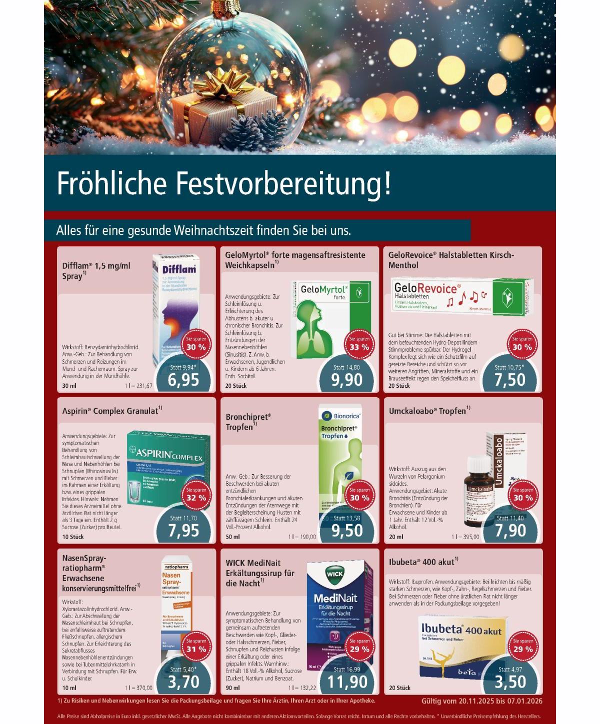 Aktuelle Angebote im Flyer gilt bis 07.01.2026