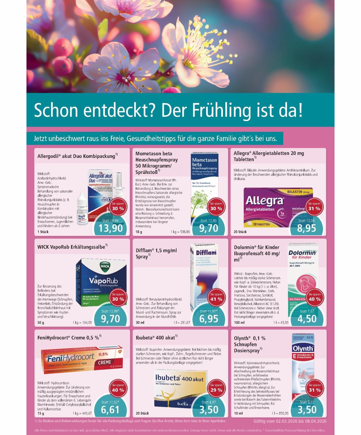 Aktuelle Angebote im Flyer gilt bis 08.04.2026